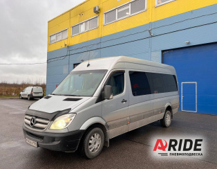 Установка пневмоподвески на Mercedes-Benz Sprinter W906 Установка пневмоподвески на Mercedes-Benz Sprinter W906