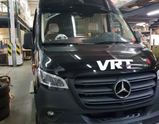 Установка задней пневмоподвески на Sprinter W907 Установка задней пневмоподвески на Sprinter W907