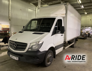 Установка пневмодвески на Mercedes-Benz Sprinter 5 Установка пневмодвески на Mercedes-Benz Sprinter 5