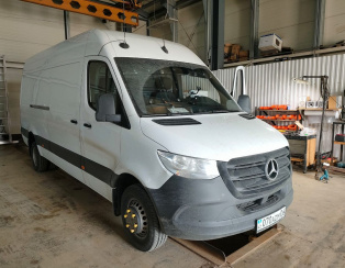 Установка пневмоподвески Mercedes Sprinter W907, 516 Установка пневмоподвески Mercedes Sprinter W907, 516