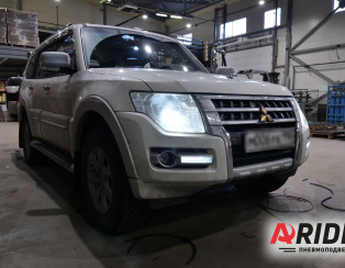 Пневматический сигнал на Mitsubishi Pajero