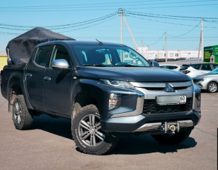 Пневмоподвеска на заднюю ось Mitsubishi L200 Пневмоподвеска на заднюю ось Mitsubishi L200