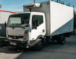 Пневмоподвеска на Nissan Cabstar Пневмоподвеска на Nissan Cabstar