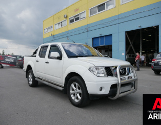 Пневмоподвеска на заднюю ось Nissan Navara D40 Пневмоподвеска на заднюю ось Nissan Navara D40
