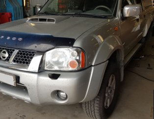 Установка пневмоподвески на Nissan NP300 Установка пневмоподвески на Nissan NP300