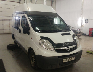 Установка пневмоподвески Opel Vivaro Установка пневмоподвески Opel Vivaro