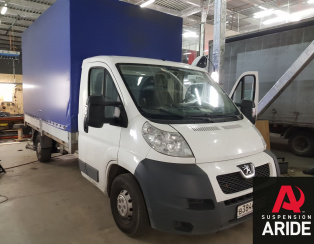 Установка пневмоподвески Peugeot Boxer в Санкт-Петербурге