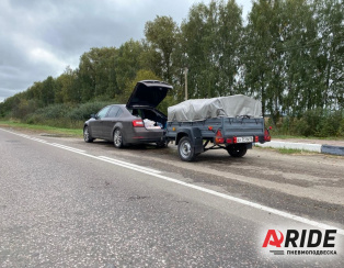 Пневматическая подвеска прицеп МАЗ 816200  Пневматическая подвеска прицеп МАЗ 816200