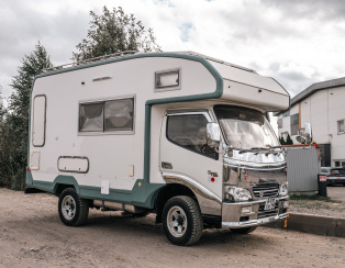 Пневмоподвеска на Toyota Dyna Пневмоподвеска на Toyota Dyna