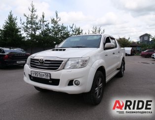 Пневмоподвеска на Toyota Hilux 7