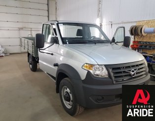 Установка пневмоподвески с системой управления на заднюю ось УАЗ PROFI 