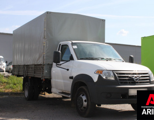 Пневмоподвеска на заднюю ось УАЗ Профи Полуторка/Спарка Пневмоподвеска на заднюю ось УАЗ Профи Полуторка/Спарка