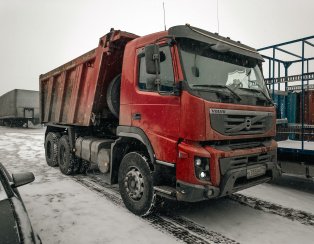 Пневмоподвеска на самосвал Volvo FMX