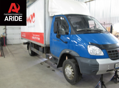 Рис. 6 Наши проекты: Пневмоподвеска на ГАЗ (GAZ) Валдай для комфорта - Этапы установки