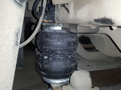 Пневмоподвеска на Hyundai HD 35 - Этапы установки, характеристики пневмосистемы, технические нюансы замены комплекта с фотографиями Рис. 13 Пневмоподвеска на Hyundai HD 35 - Этапы установки