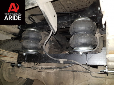 Пневмоподвеска на Hyundai HD 35 - Этапы установки, характеристики пневмосистемы, технические нюансы замены комплекта с фотографиями Рис. 5 Пневмоподвеска на Hyundai HD 35 - Этапы установки