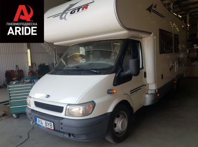 Установка задней пневмоподвески с управление на два контура Ford Transit RWD - фото и описание работ, технические детали проекта и характеристики Рис. 1 Установка задней пневмоподвески с управление на два контура Ford Transit RWD