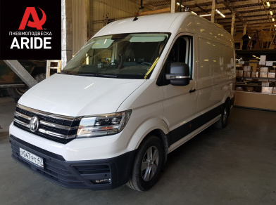 Пневмоподвеска на Volkswagen Crafter (2017-н.в.) - Этапы установки, характеристики пневмосистемы, технические нюансы замены комплекта с фотографиями Рис. 1 Пневмоподвеска на Volkswagen Crafter (2017-н.в.) - Этапы установки
