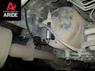 Пневмоподвеска на Isuzu Forward - Этапы установки, характеристики пневмосистемы, технические нюансы замены комплекта с фотографиями Рис. 10 Пневмоподвеска на Isuzu Forward - Этапы установки