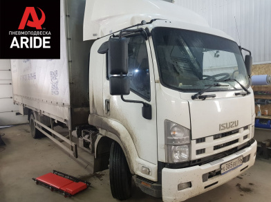 Пневмоподвеска на Isuzu Forward - Этапы установки, характеристики пневмосистемы, технические нюансы замены комплекта с фотографиями Рис. 12 Пневмоподвеска на Isuzu Forward - Этапы установки