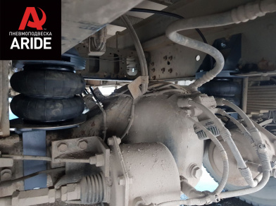 Пневмоподвеска на Isuzu Forward - Этапы установки, характеристики пневмосистемы, технические нюансы замены комплекта с фотографиями Рис. 4 Пневмоподвеска на Isuzu Forward - Этапы установки