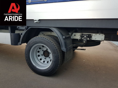 Установка задней пневмоподвески с управление из салона Ford Transit 460/470 - фото и описание работ, технические детали проекта и характеристики Рис. 32 Установка задней пневмоподвески с управление из салона Ford Transit 460/470