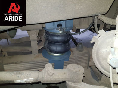 Рис. 10 Наши проекты: Пневмоподвеска на ﻿МАЗ Зубренок (43070) - Этапы установки