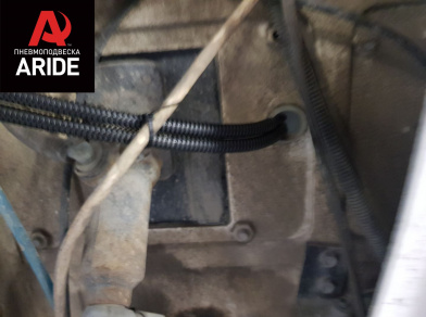 Рис. 12 Наши проекты: Пневмоподвеска на ﻿МАЗ Зубренок (43070) - Этапы установки