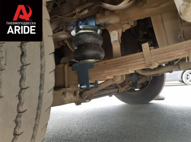 Рис. 7 Наши проекты: Пневмоподвеска на ﻿МАЗ Зубренок (43070) - Этапы установки