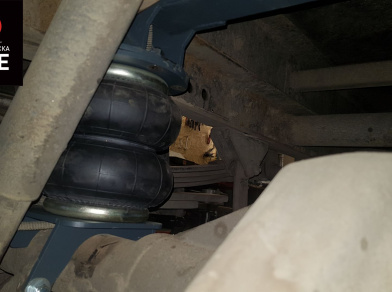 Рис. 3 Наши проекты: Установка задней пневмоподвески ﻿Iveco Daily 70C