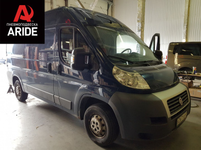 Наши проекты: Пневмоподвеска на Fiat Ducato для комфорта - Этапы установки от компании «ARIDE». Доступные цены, гарантия, для заказа и получения консультации звоните 8 (800) 707-52-13. Рис. 1 Наши проекты: Пневмоподвеска на Fiat Ducato для комфорта - Этапы установки