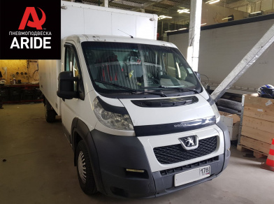 Наши проекты: Пневмоподвеска на Peugeot Boxer - Этапы установки от компании «ARIDE». Доступные цены, гарантия, для заказа и получения консультации звоните 8 (800) 707-52-13. Рис. 1 Наши проекты: Пневмоподвеска на Peugeot Boxer - Этапы установки