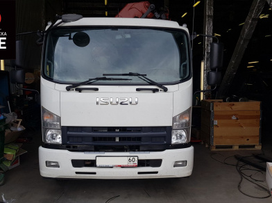 Наши проекты: Пневмоподвеска на Isuzu Forward для комфорта - Этапы установки от компании «ARIDE». Доступные цены, гарантия, для заказа и получения консультации звоните 8 (800) 707-52-13. Рис. 1 Наши проекты: Пневмоподвеска на Isuzu Forward для комфорта - Этапы установки