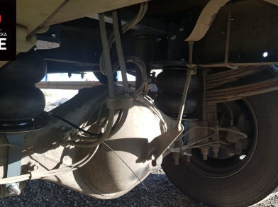 Установка пневмоподвески Mitsubishi Canter Установка пневмоподвески Mitsubishi Canter - фото и описание работ, технические детали проекта и характеристики