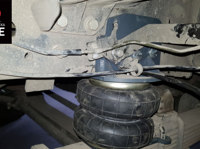 Пневмоподвеска на Mitsubishi Canter - Этапы установки, характеристики пневмосистемы, технические нюансы замены комплекта с фотографиями Рис. 15 Пневмоподвеска на Mitsubishi Canter - Этапы установки