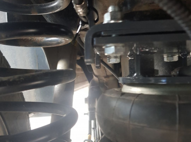 Рис. 10 Наши проекты: Пневмоподвеска на ﻿Dodge Ram 1500 - Этапы установки