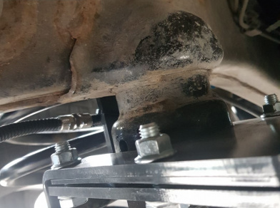 Рис. 11 Наши проекты: Пневмоподвеска на ﻿Dodge Ram 1500 - Этапы установки