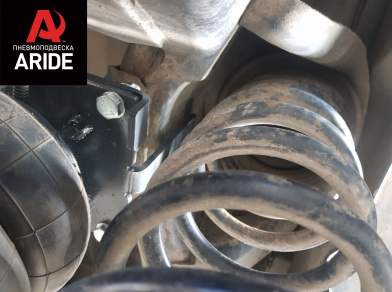 Рис. 15 Наши проекты: Пневмоподвеска на ﻿Dodge Ram 1500 - Этапы установки