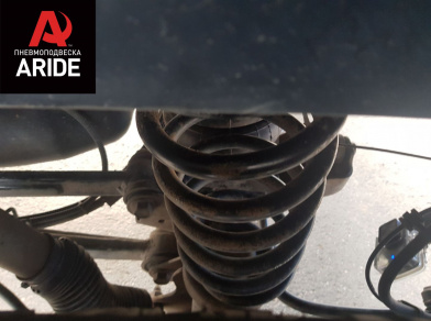 Рис. 2 Наши проекты: Пневмоподвеска на ﻿Dodge Ram 1500 - Этапы установки