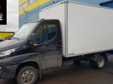 Наши проекты: Пневмоподвеска на Iveco Daily 50C для грузоподъемности - Этапы установки от компании «ARIDE». Доступные цены, гарантия, для заказа и получения консультации звоните 8 (800) 707-52-13. Рис. 1 Наши проекты: Пневмоподвеска на Iveco Daily 50C для грузоподъемности - Этапы установки