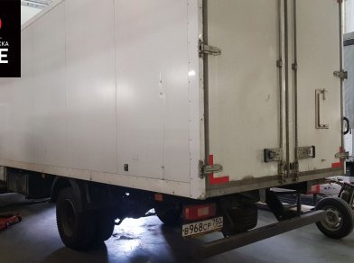 Наши проекты: Пневмоподвеска на ГАЗ (GAZ) Газон NEXT доработка пневмоподвески - Этапы установки от компании «ARIDE». Доступные цены, гарантия, для заказа и получения консультации звоните 8 (800) 707-52-13. Рис. 3 Наши проекты: Пневмоподвеска на ГАЗ (GAZ) Газон NEXT доработка пневмоподвески - Этапы установки