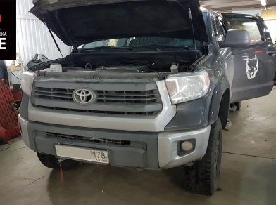 Наши проекты: Пневмоподвеска на Toyota Tundra - Этапы установки от компании «ARIDE». Доступные цены, гарантия, для заказа и получения консультации звоните 8 (800) 707-52-13. Рис. 1 Наши проекты: Пневмоподвеска на Toyota Tundra - Этапы установки