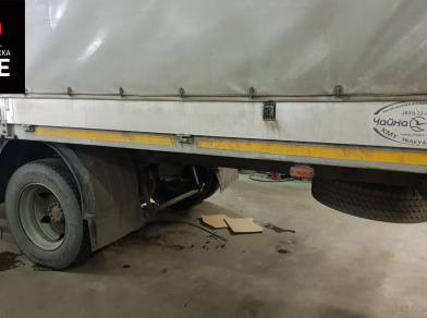 Рис. 11 Наши проекты: Пневмоподвеска на ﻿﻿ГАЗ (GAZ) Газон NEXT для грузоподъемности - Этапы установки