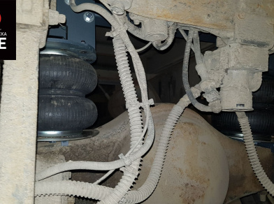 Рис. 12 Наши проекты: Пневмоподвеска на ﻿﻿ГАЗ (GAZ) Газон NEXT для грузоподъемности - Этапы установки