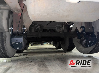 Рис. 3 Наши проекты: Установка механизма подъёмной оси BPW