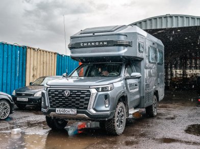 Рис. 1 Наши проекты: Пневмоподвеска на Changan Fengjing