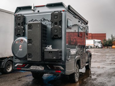 Рис. 2 Наши проекты: Пневмоподвеска на Changan Fengjing