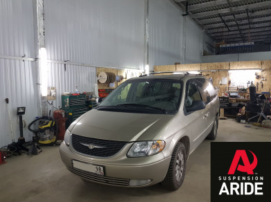 Пневмоподвеска на Chrysler Voyager - Этапы установки, характеристики пневмосистемы, технические нюансы замены комплекта с фотографиями Рис. 1 Пневмоподвеска на Chrysler Voyager - Этапы установки