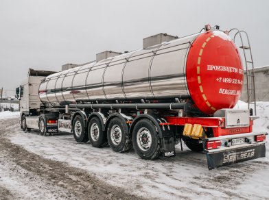 Рис. 2 Пневматические подушки на ДАФ 105