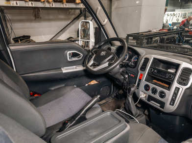 Рис. 3 Наши проекты: Пневмоподвеска на DongFeng Capitan